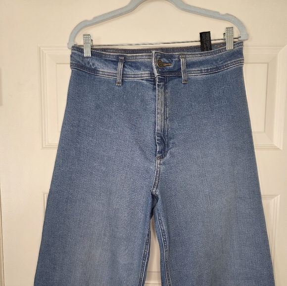 Zara Marine Straight Leg Jean Size 12 - Picture 7 of 12